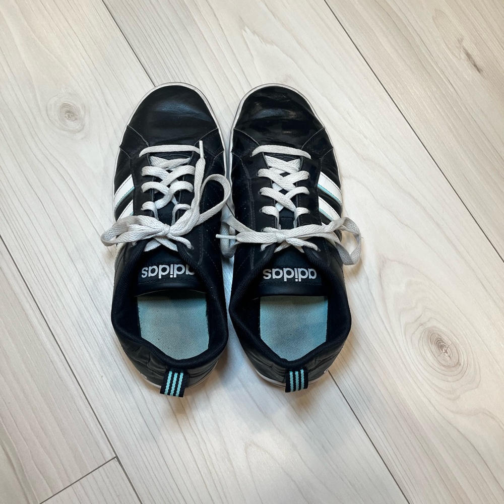 Adidas Black and White Casual Sneakers